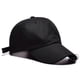 thumbnail image 3 of Vintage Cotton Adjustable Baseball Cap Men and Women for Sun for Protection Black Hip Hop Long Strap Dad Hat with Metal, 3 of 4