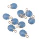 thumbnail image 5 of 10 colgantes de concha para collares, pulseras, bisutería y manualidades. Azul, 5 of 9
