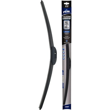 PEAK Silicone Platinum 26" Front Windshield Wiper Blade, Replacement Windshield Wiper Blade with Universal Connector, Pack of 1