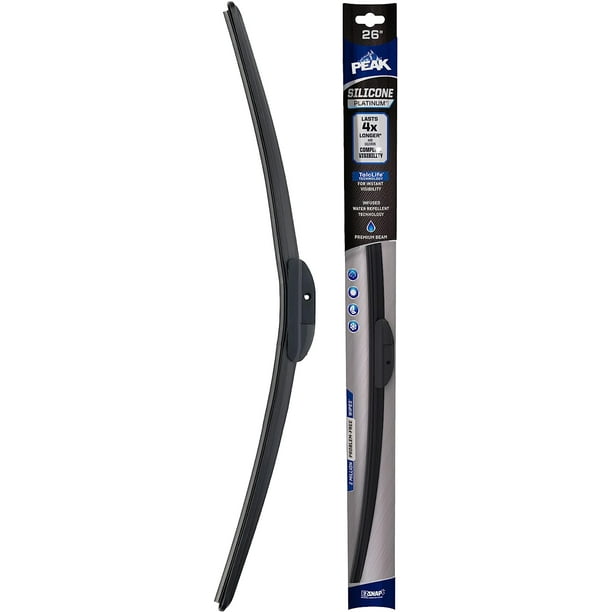 PEAK Silicone Platinum 26" Front Windshield Wiper Blade, Replacement