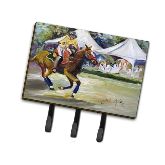 Carolines Treasures JMK1008TH68 Polo at the Point Leash or Key Holder Triple multicolor