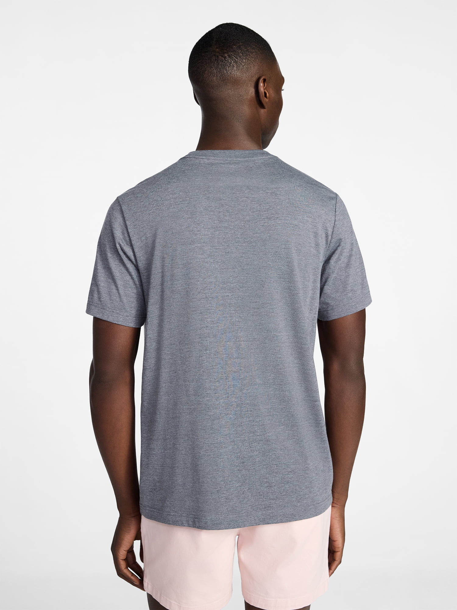 George Men's and Big Men's Classic Fit Crewneck Tee with Short Sleeves, Sizes XS-3XL
