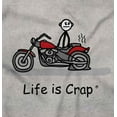 thumbnail image 2 of Speedy Motorcycle Flat Tire Biker Men's Graphic T Shirt Tees Brisco Brands L, 2 of 5
