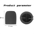 thumbnail image 4 of 20Pack Black Foam Microphone Windscreen, Mic Foam Covers Handheld Microphone Windscreen for Karaoke KTV Recording Studio, 4 of 6
