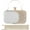 Silver, variant on Womens Rhinestone Evening Bag Crystal Clutch Bag Sparkly Sequin Glitter Handbag Banquet Bag Bridal Wedding Purse