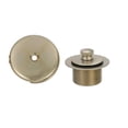 thumbnail image 3 of Moen Brushed Nickel Push-N-Lock Tub and Shower Drain Kit with Standard 1-1/2 Inch Threads, 3 of 6