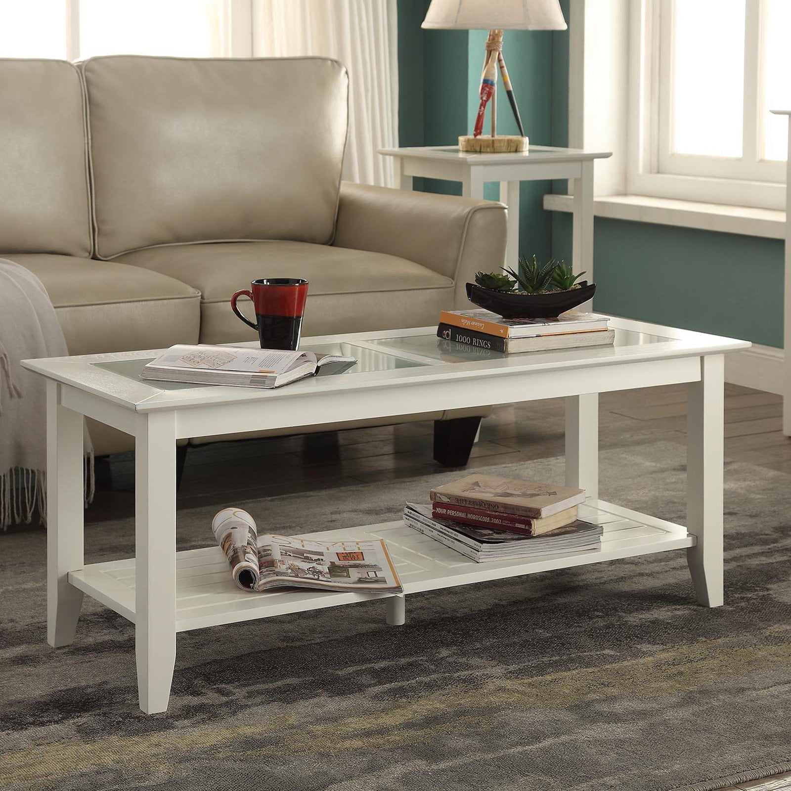 Convenience Concepts Carmel Coffee Table, Multiple Colors by Convenience Concepts, Inc.