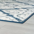 thumbnail image 5 of Madison Traditional 5' x 7' Dark Blue Polypropylene Indoor Area Rug, 5 of 9