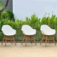 thumbnail image 3 of Amazonia Kingstone 7- Piece Black Eucalyptus Wood Outdoor Dining Set, 3 of 9