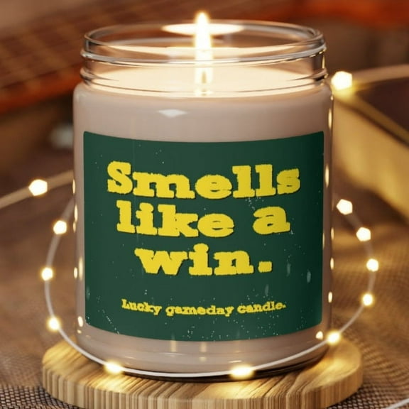 Smells Like an Oregon Win Scented Candle, Ducks Football Basketball