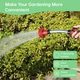 thumbnail image 2 of 15" Garden Watering Wand, Hose Nozzle Sprayer with 8 Adjustable Spray Modes and Thumb Control Shut Off Design for Car Washing, Lawn/Flower Watering, Patio Cleaning, 2 of 7