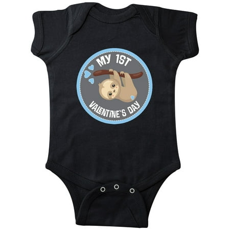 

Inktastic First Valentines Day Baby Boy Gift Baby Boy Bodysuit