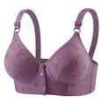 thumbnail image 2 of Aofany Womens Everyday Bras, Front Closure Bras for Women No Underwire Wireless Comfort Full Coverage Bra with Support, 36B/C-46B/C, 2 of 4