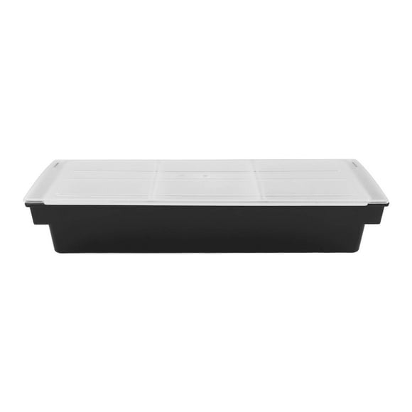 Seasoning Organizer Kitchen Seasoning Box, Kitchen Seasoning Spice Box Box, Easy To Black Storage Role Kitchen Seasoning Spice Box for Restaurants 5 Grids