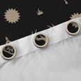 thumbnail image 4 of Homewish Western Bull Skull Curtains Pack of 2 (42x84 Each) for Teens,Black Brown Curtains Blackout,Southwestern Theme Bedroom Curtains,Super Cozy Room Decor, 4 of 6