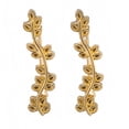 thumbnail image 1 of FeiraDeVaidade Leaf Earring Crawler Ear Climber Stud Simple Minimal Dainty for Women  Girls, 1 of 7