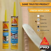 Sikaflex 90958/C437529 Non-Staining Construction Sealant, 10.1 oz, Cartridge, Dark Bronze, Paste