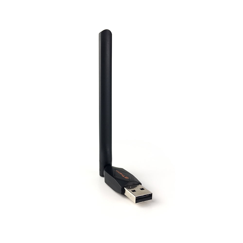 GTMEDIA 150Mbps USB WiFi Dongle USB2.0 Wireless Network Ethernet w/ Antenna for DVB- STB Walmart.com
