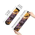 thumbnail image 4 of Pofeuu Sunshine Cute Cat Sunflower Print 30cm Socks, Adult Running Hiking Socks for Youth and Adult, 4 of 7