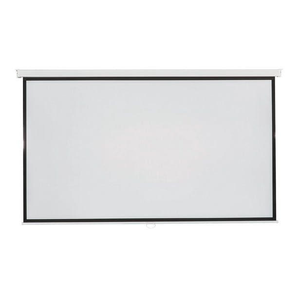 ViewSonic PJ-SCW-1001W - Écran de Projection - Montable au Mur - 100" (100 Po) - 16:9 - Blanc Mat - Blanc