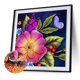 thumbnail image 1 of Cuadros Decorativos 5D taladro redondo completo diamante pintura mariposa flor Kits decoración arte (G254) Tmvgtek embutido en tela, 1 of 6