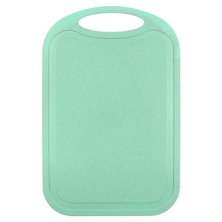 

Flash Sale! Jiiey Cutting Boards Nonslip Plastic Cutting Board Food Fruit Chopping Block Mat Kitchen Cook Supply with Hanging Hole 1*Wheat Straw Cutting Board