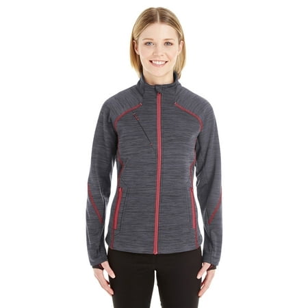 Ash City - Veste en Polaire Collée Flux Mélange pour Femmes North End