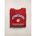 thumbnail image 3 of Chicago Championship Baseball Sweatshirt Women -Image by Shutterstock, Female Small, 3 of 4