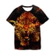 thumbnail image 1 of Camiseta con estampado de Lion3D para hombre, camiseta de manga corta con cuello redondo, estilo 3D, camiseta informal de moda, 2022 Gao Jinjia LED, 1 of 2