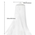 thumbnail image 7 of 1PCS Mosquito Nets, Insect Bug Protection Bed Canopy Elegant Lace Hanging Curtain, For Home Travel (White), 7 of 7