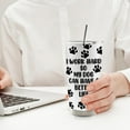 thumbnail image 3 of I Work Hard So My Dog Can Have A Better Life Dog Mom Dad 20oz Travel Coffee Mug Tumbler, Dog Gifts for Dog Lovers, Dog Paw Print Water Stainless Steel Tumbler with Lid and Straw Drinkware, 3 of 6