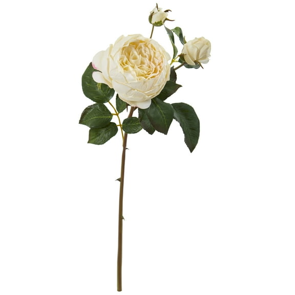 Nearly Natural 22in. Rose Artificial Flower (Set of 6)