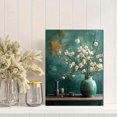 thumbnail image 2 of UXIEQU 12x16 Inch Green Gold Botanical Canvas Wall Art Boho Living Room Decor, 2 of 8