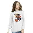 thumbnail image 3 of Awkward Styles Halloween Youth Sweatshirt Vampire Morkie Crewneck Tee for Kids, 3 of 5