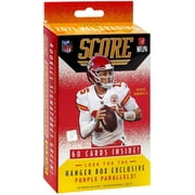 2021 Panini Score NFL Football Trading Cards Hanger Box- 1 Exclusive Dots Red numbered parallel per box