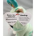 thumbnail image 5 of Ty Beanie Boos - Gumdrop the Teal Easter Cat  – Glitter Eyes  - Stuffed Animal, 5 of 6