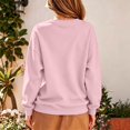 thumbnail image 4 of Womens Sweatshirts No Hood Oversized Crewneck Pullover Long Sleeve Tops | Fall Sweatshirts For Women 2026 Crew Neck Hoodie Pullover Fleece Plain Comfy Cozy Casual Travel Clothes,M, 4 of 8