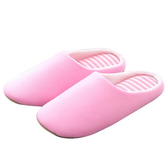 Cute Cartoon Cat Slippers Fluffy Home Thick Platform Slippers Women Men Winter Warm Plush Slides Indoor Lovely Cotton Shoes