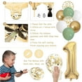 thumbnail image 7 of 40th Birthday Decorations for Women Men, Sage Green White Gold Birthday Balloons, 7 of 7