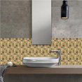 thumbnail image 2 of Yuarrent 3D Retro Impreso Mosaico Cristal Azulejo Etiqueta Peel and Stick Backsplash Azulejo para Cocina Hogar Decoración del hogar Yuarrent HA020404-00, 2 of 6