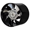 thumbnail image 1 of 6 Inch High-speed In-line Duct Kitchen Extractor Metal Toilet Fan Industrial Fan, 1 of 5