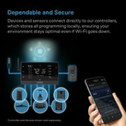 AC Infinity Air Filtration PRO Kit 6”, AI Controller with WiFi App Control & Auto Level Adjusting, Inline Fan, Carbon Filter, Ducting, Ventilation System for Grow Tents, Hydroponics, Indoor Gardening