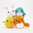 thumbnail image 3 of Crochet Kit for Beginners DIY Crochet Stuffed Animal Kit Beginner Crochet Kit_Bebetter:rabbit, 3 of 5