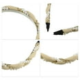 thumbnail image 4 of Unique Bargains Rhinestone Pearl Wrap Fabric Headband Faux Pearl Headband Women Hairband Khaki, 4 of 7