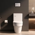 thumbnail image 5 of Front Mount Toilet Tank Lever Handle with Adjustable Bendable Arm, Satin Nickel, 5 of 10