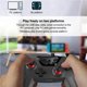 thumbnail image 2 of Injueey Controlador de juego inalámbrico Bluetooth Gamepad inteligente de doble motor con función de detección de joystick basculante 3D Videojuegos y accesorios, 2 of 6