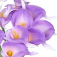 thumbnail image 3 of Unique Bargains Artificial Calla-Lily Flowers 12 Stem Bouquets Purple, 3 of 7