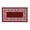 Burgundy, variant on Madison Home  26 x 45 in. Floral Border Rectangle Area Rug, Burgundy