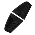 thumbnail image 5 of 1Pair Side Window Louver Cover Protective Lightweight Wear Resistant Window Triangular Shutters Trim For 3 Series F30 Glossy Black, 5 of 5
