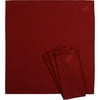 Better Homes and Gardens Embroidered Napkin in Red Sedona, Set of 12